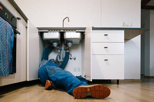 Professional Drain Cleaning technician working in Chesterfield, NJ